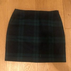 Banana Republic checkered skirt